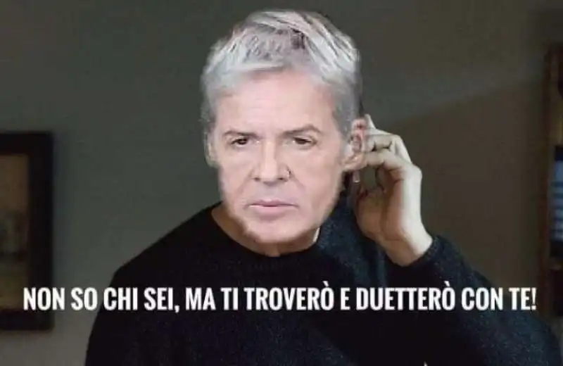 meme su claudio baglioni 