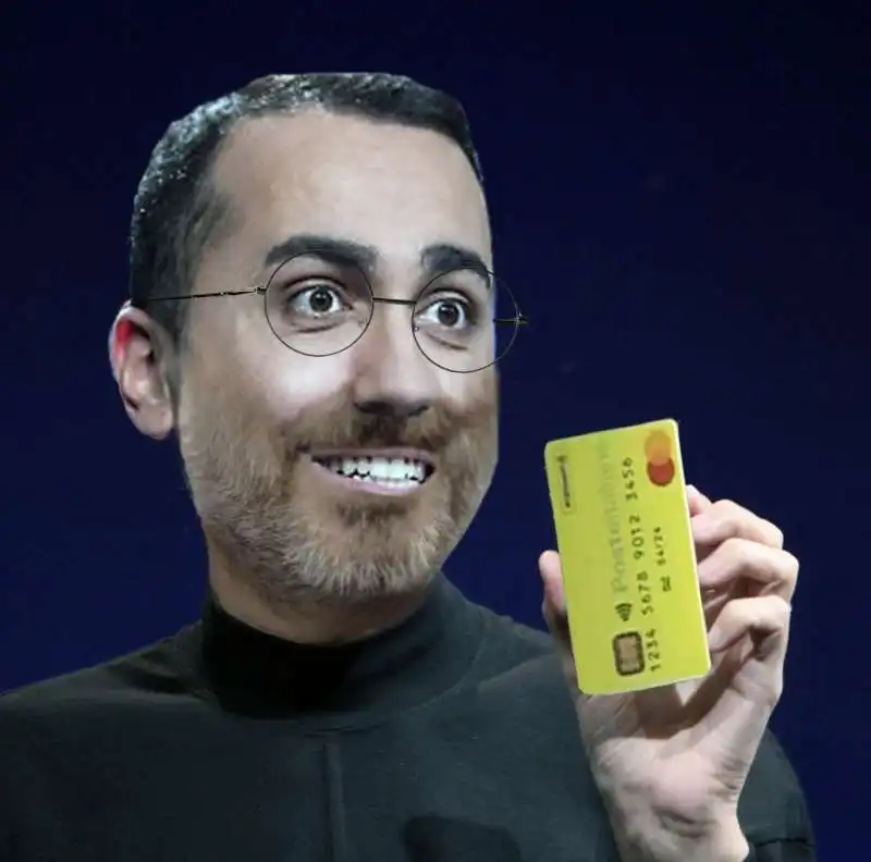 meme su di maio e la card per il reddito di cittadinanza 2