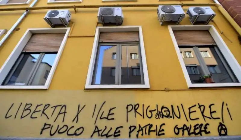 PARMA - SCRITTE DEGLI ANARCHICI 