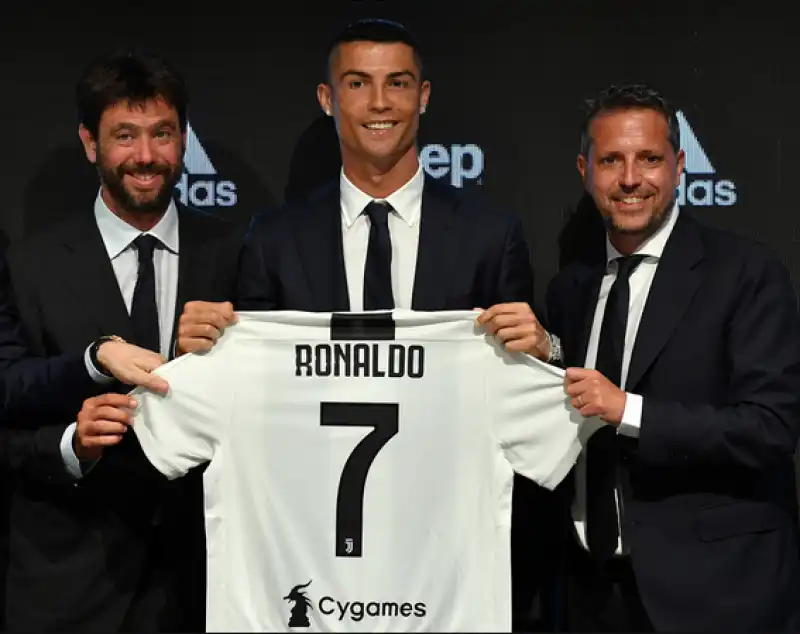 ronaldo agnelli paratici