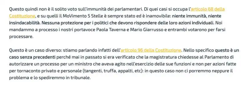 rousseau   voto sul processo a salvini 1