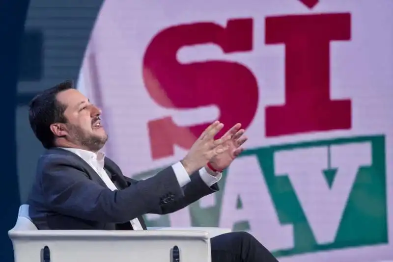 salvini a porta a porta 24