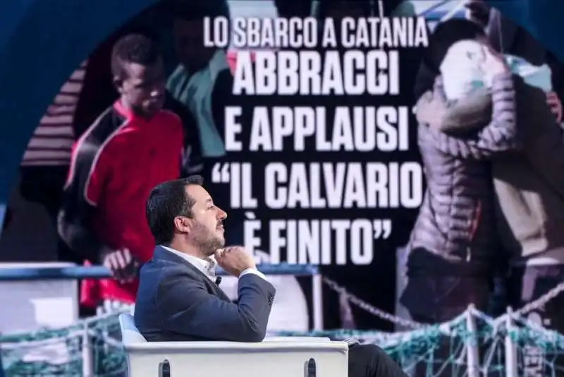 salvini a porta a porta 7