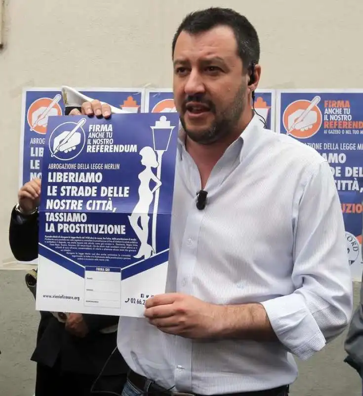 SALVINI CONTRO LA LEGGE MERLIN