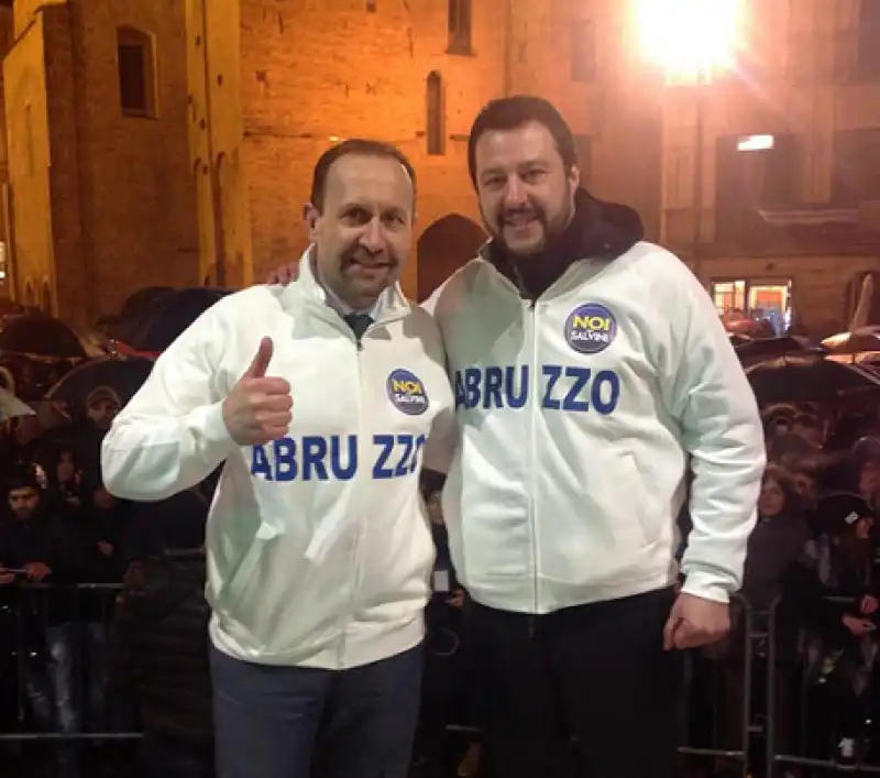 SALVINI IN ABRUZZO