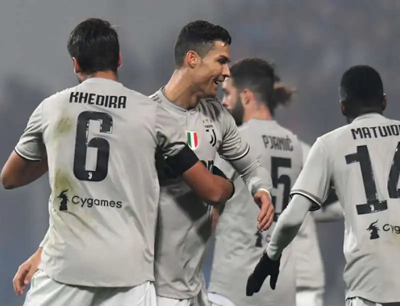 sassuolo juve cr7