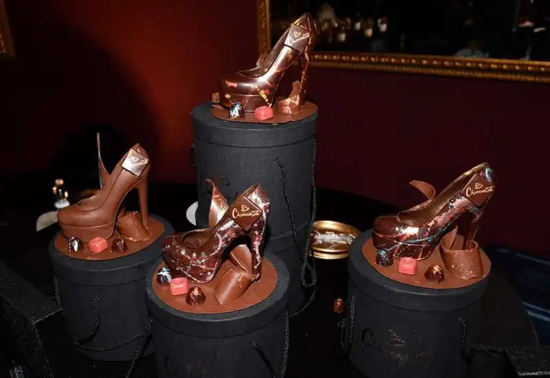 scarpe di cioccolato