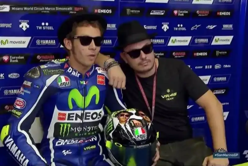 uccio e valentino rossi