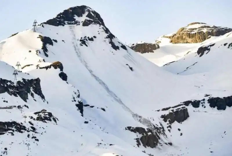 valanga a crans montana, nelle alpi svizzere 10