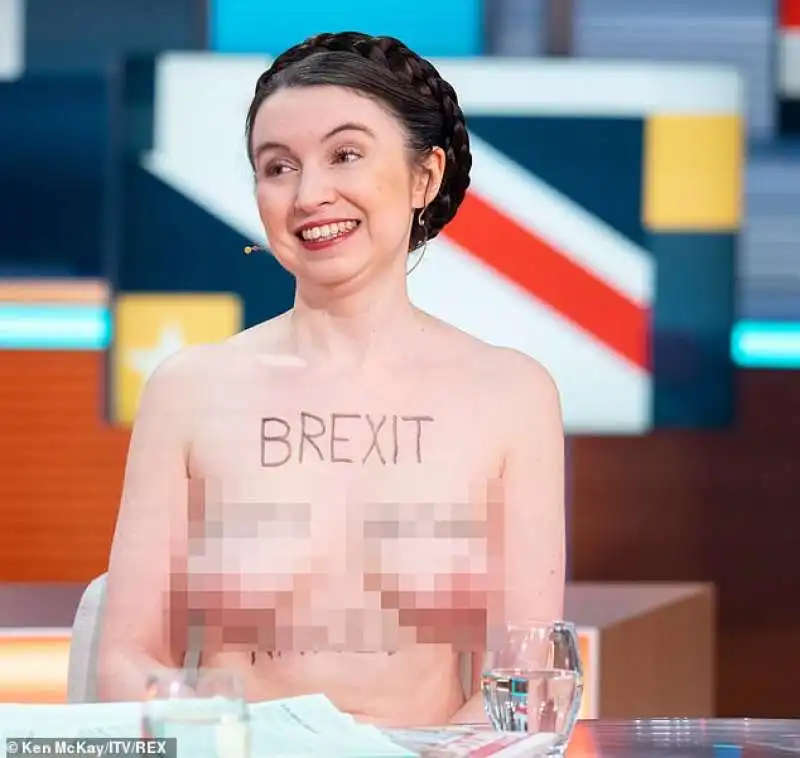 victoria bateman, l'economista anti brexit che si fa intervistare nuda