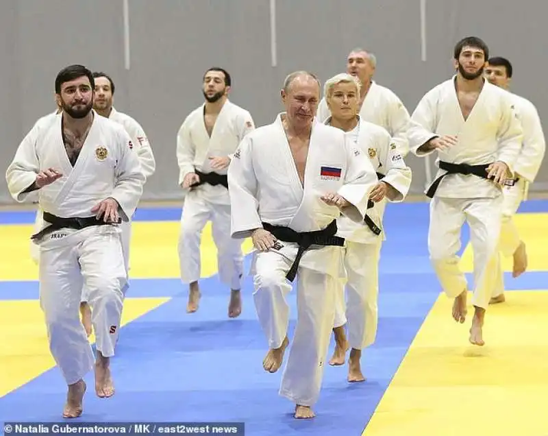 vladimir putin fa judo