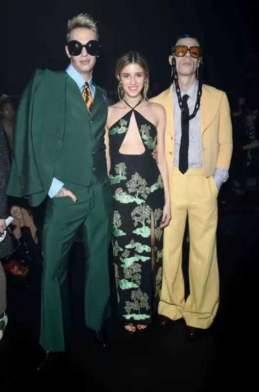 achille lauro, benedetta porcaroli e boss doms