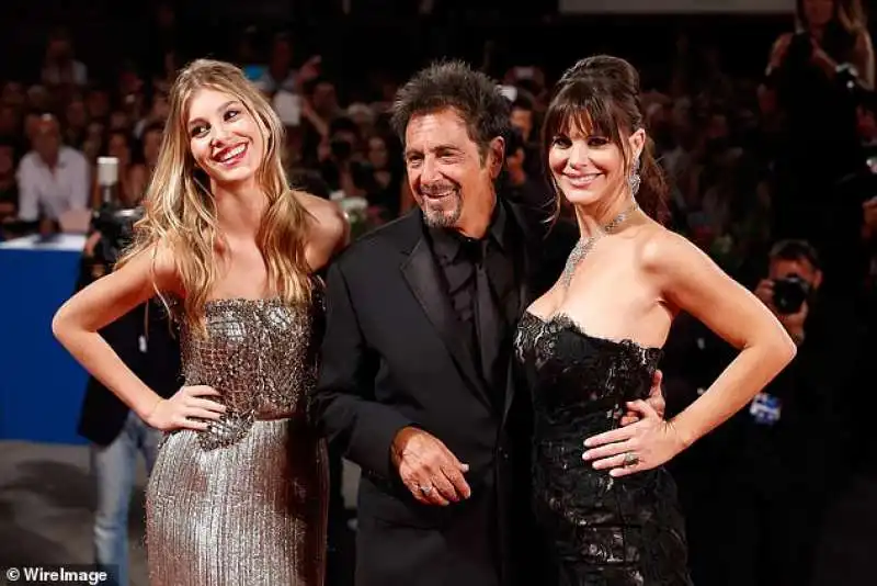 al pacino, lucila sola e camilla morrone