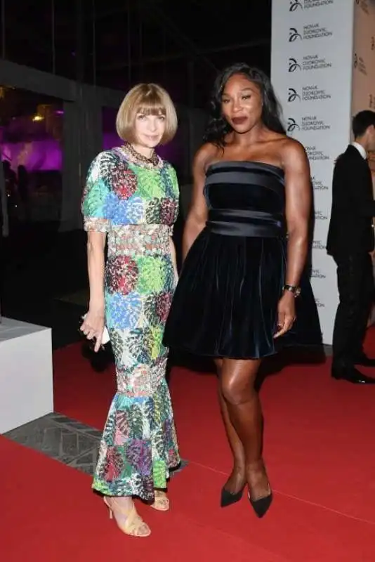 anna wintour e serena williams