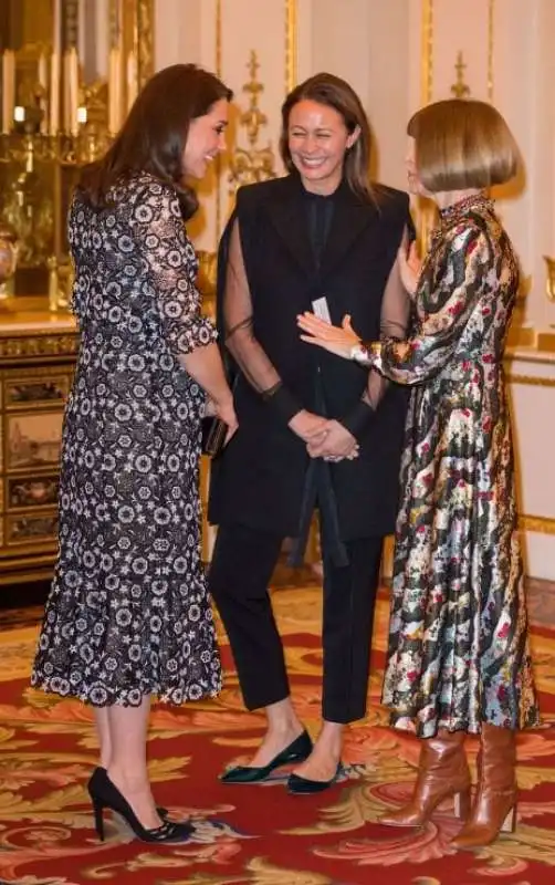 anna wintour, kate middleton e caroline rush