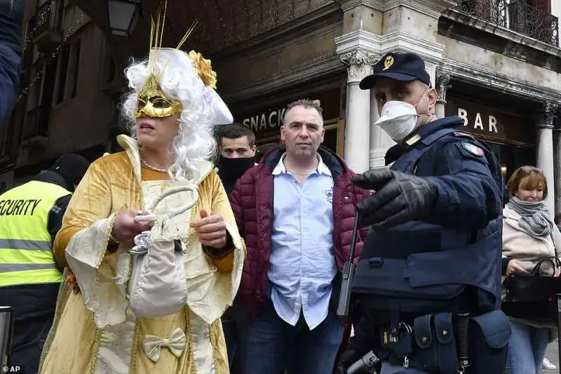 carnevale di venezia con il coronavirus