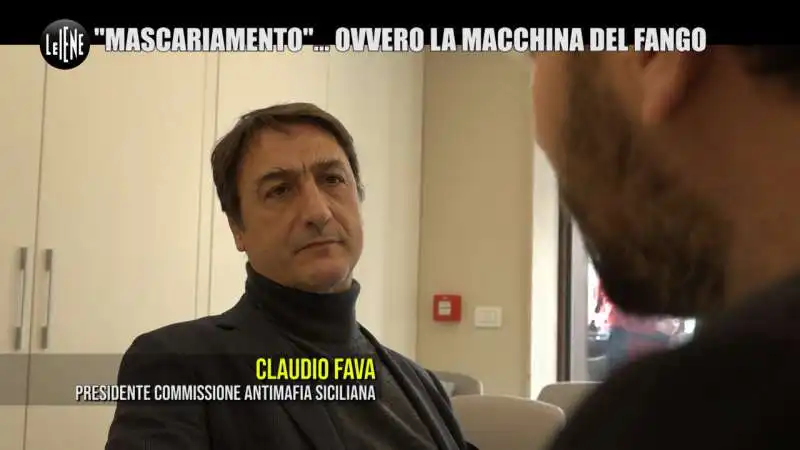 CLAUDIO FAVA IENE ATTENTATO AD ANTOCI GAETANO PECORARO