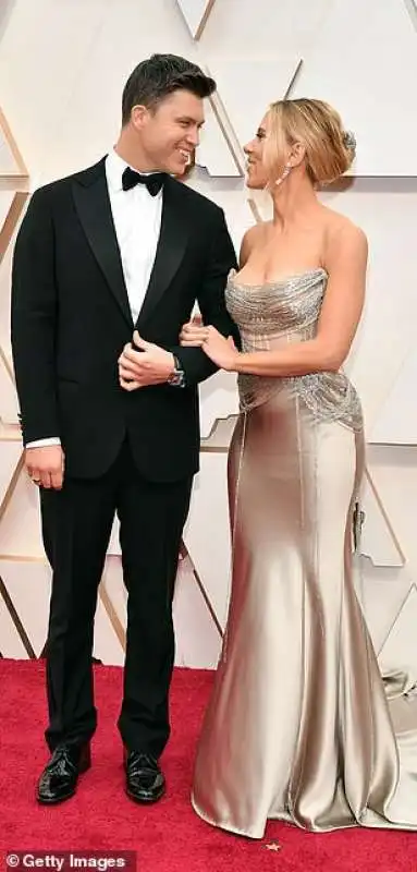 colin jost e scarlett johansson