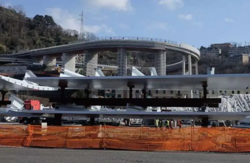 completata l'ultima pila del nuovo ponte di genova 13