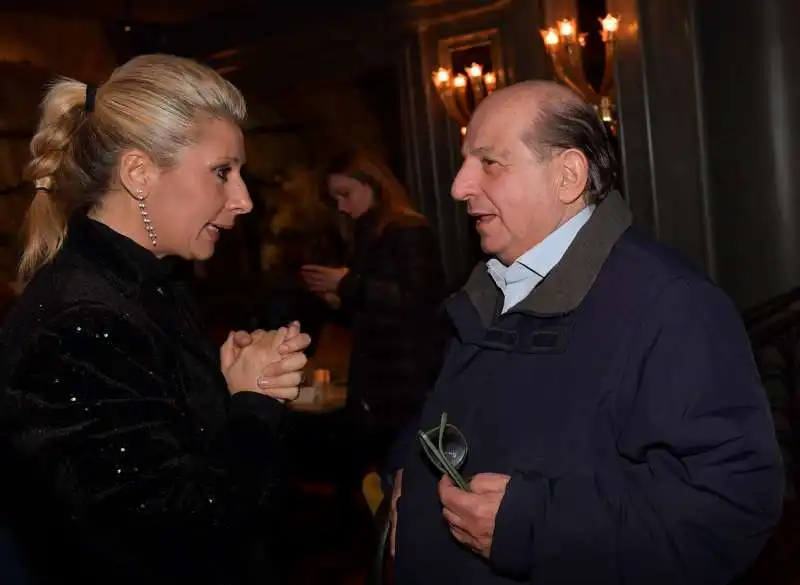 elfrida ismolli vianello e giancarlo magalli  foto di bacco