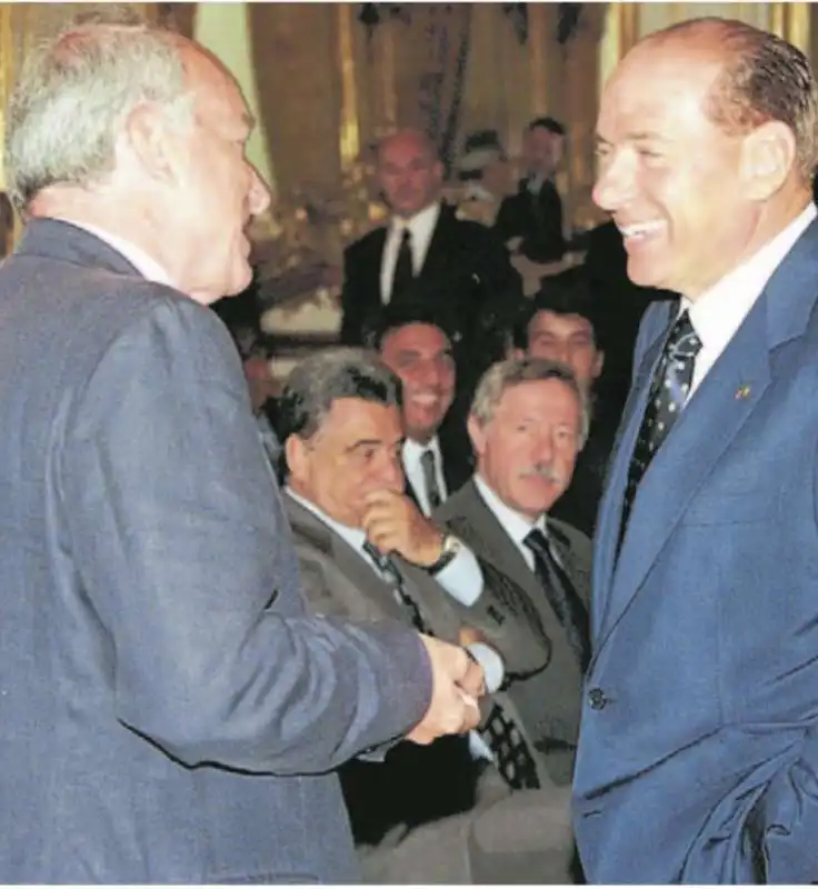 fausto bertinotti e silvio berlusconi