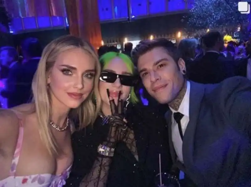 fedez chiara ferragni billie eilish