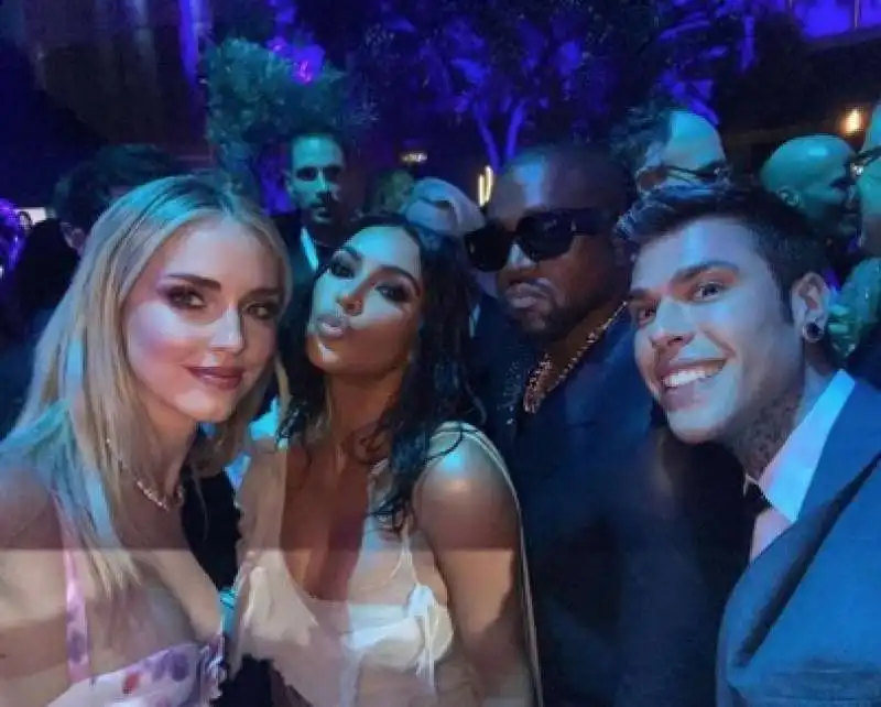 fedez chiara ferragni kim kardashian e kanye west1