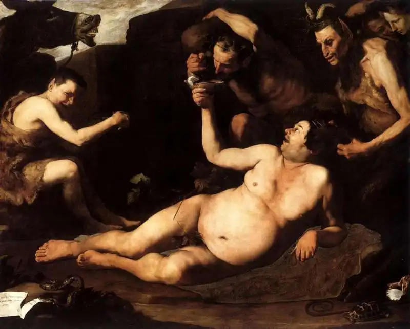 il san girolamo e il sileno ebbro di ribera