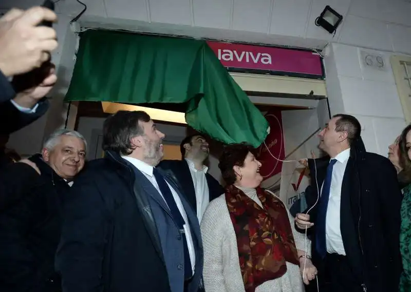 inaugurazione sede italia viva in via dei cappellari 1