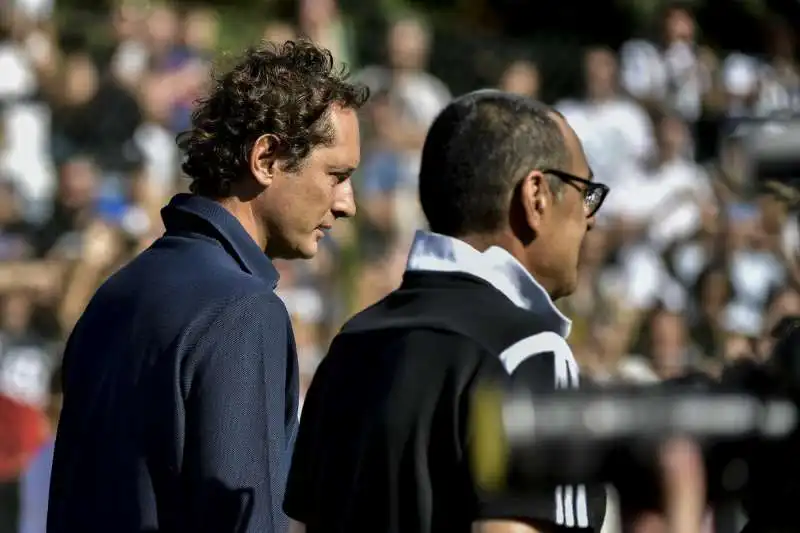 john elkann Maurizio Sarri