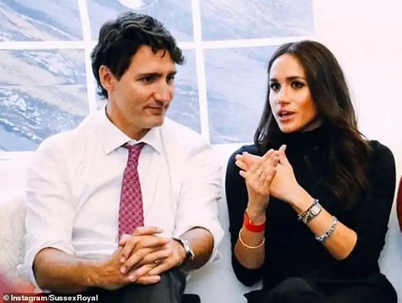 justin trudeau e meghan 