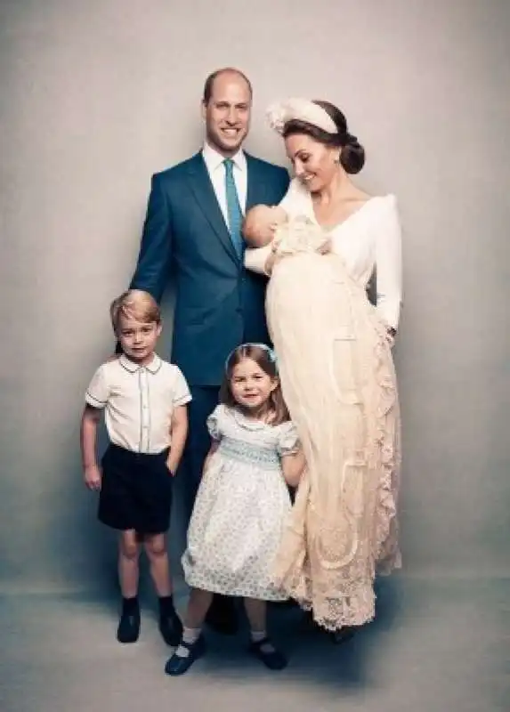 kate, william e i tre figli