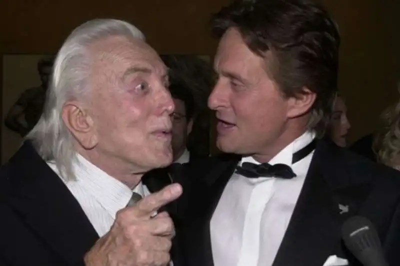 kirk e michael douglas