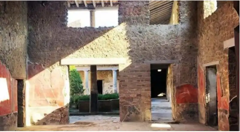 LA CASA DEGLI AMANTI A POMPEI 