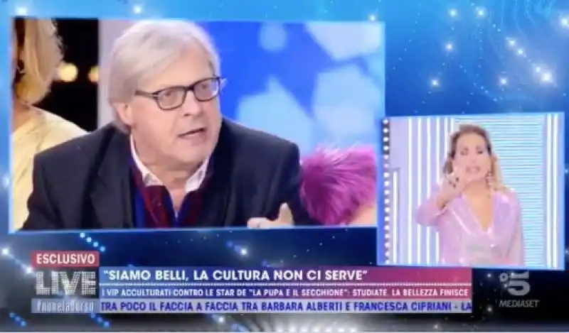 la lite tra vittorio sgarbi e barbara durso 2