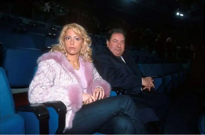 Luciano Gaucci con Elisabetta Tulliani