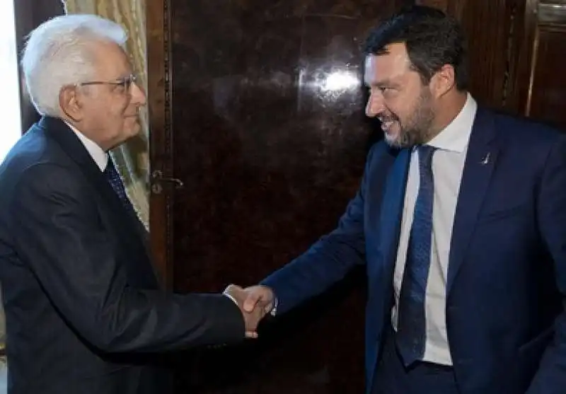 Mattarella Salvini 