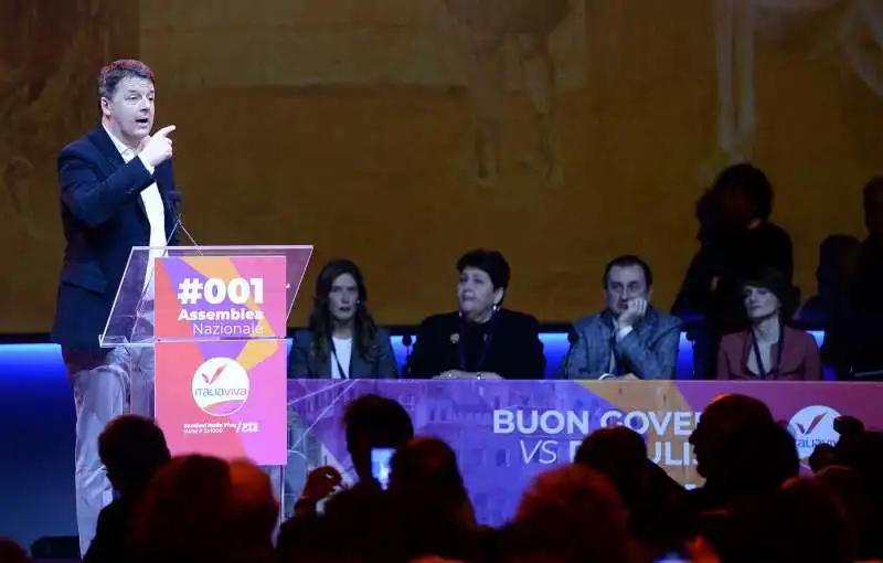 matteo renzi   assemblea nazionale di italia viva 1