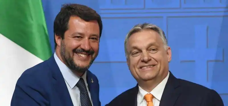 MATTEO SALVINI VIKTOR ORBAN