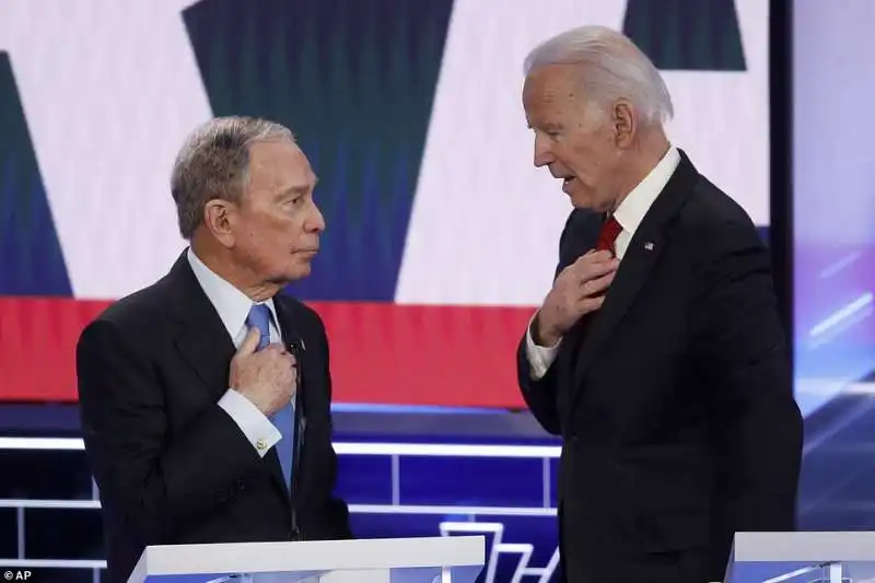 mike bloomberg joe biden