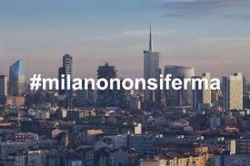 milano non si ferma   lo spot di sala sul coronavirus