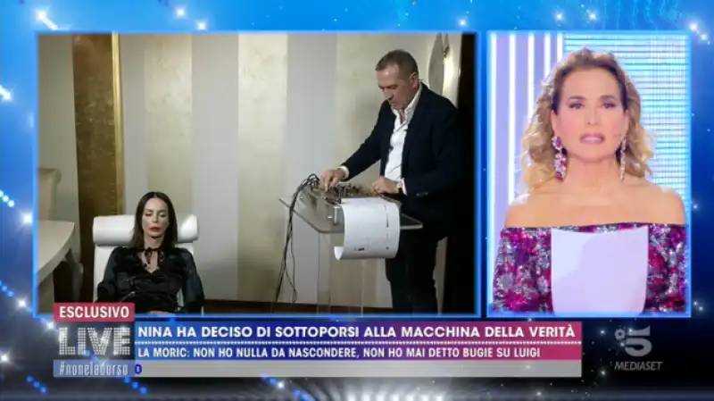 nina moric e la macchina della verita' 5