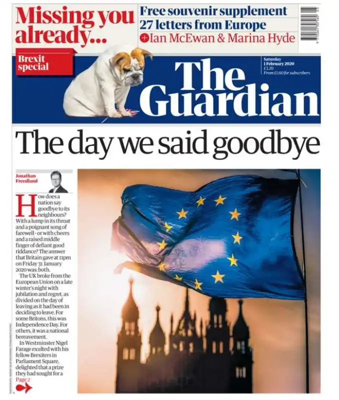 prime pagine inglesi dopo la brexit 3