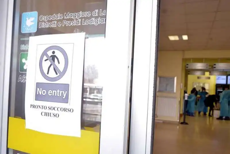 PRONTO SOCCORSO OSPEDALE CODOGNO