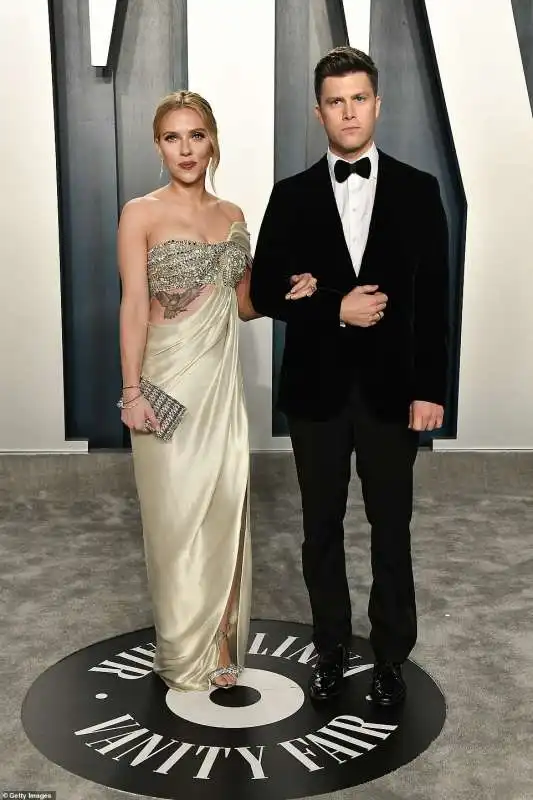 scarlett johansson e colin jost 1