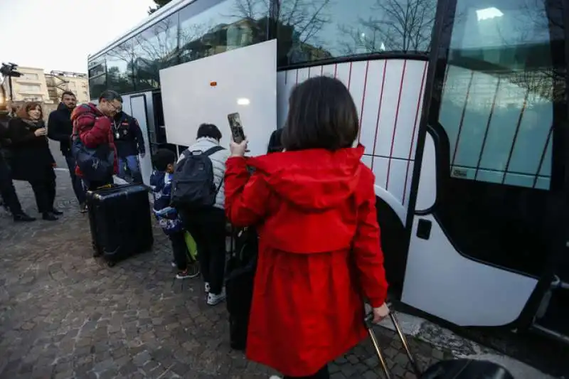 TURISTI  CINESI LASCIANO LO SPALLANZANI