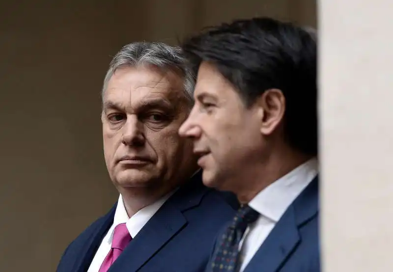 VIKTOR ORBAN GIUSEPPE CONTE