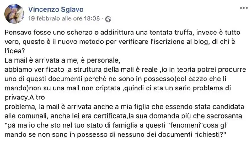 vincenzo sglavo e le richieste di rousseau 5