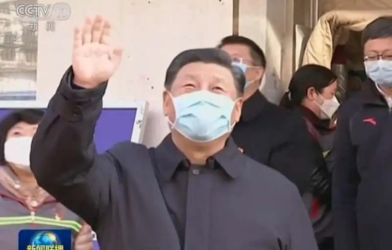 xi jinping con la mascherina 5