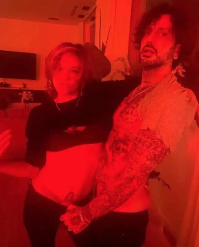 asia argento con fabrizio corona